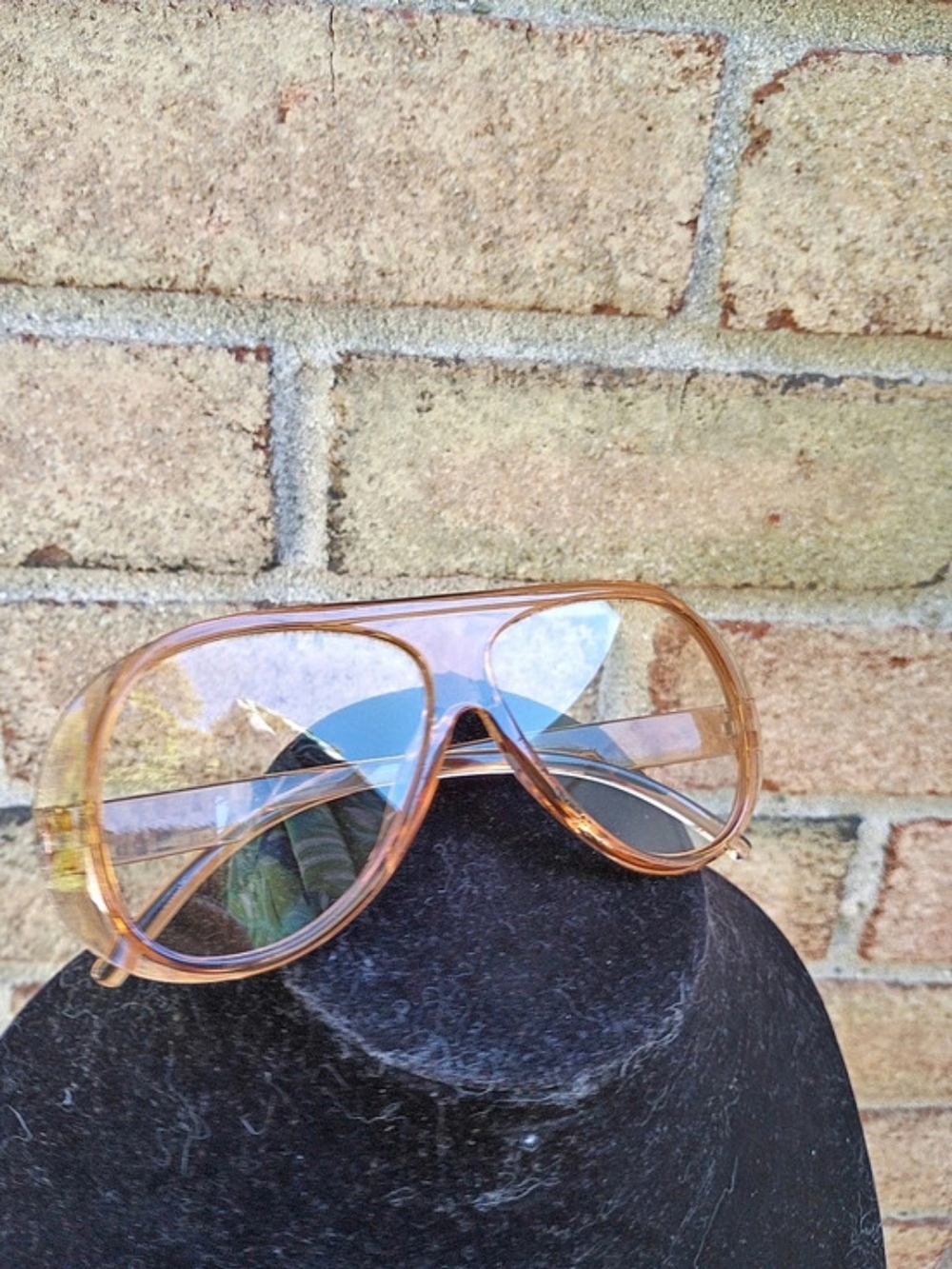 Vintage Stylish Oversized Glasses Like New